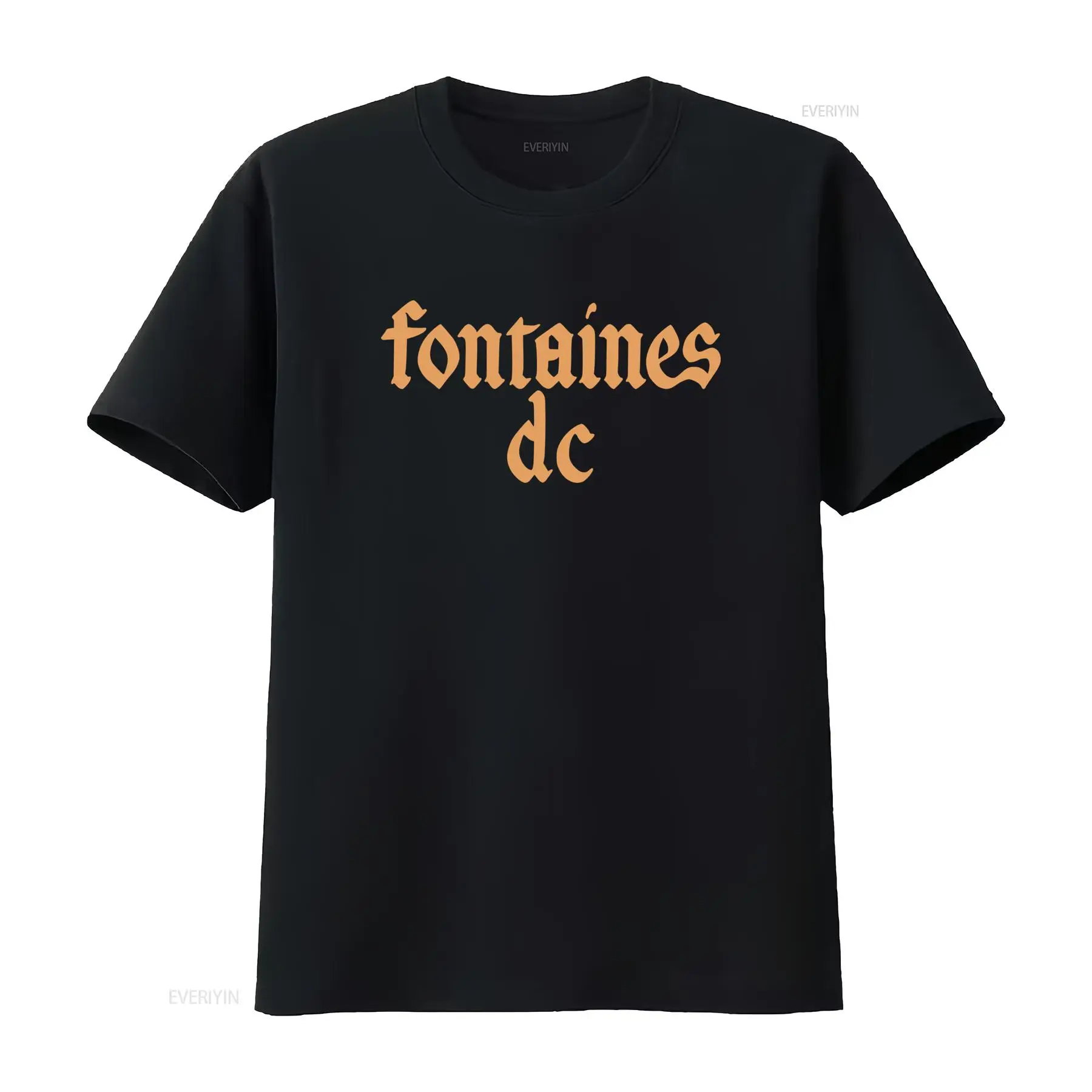 Vintage Flannel Shirt - Черная футболка Fontaines D C с