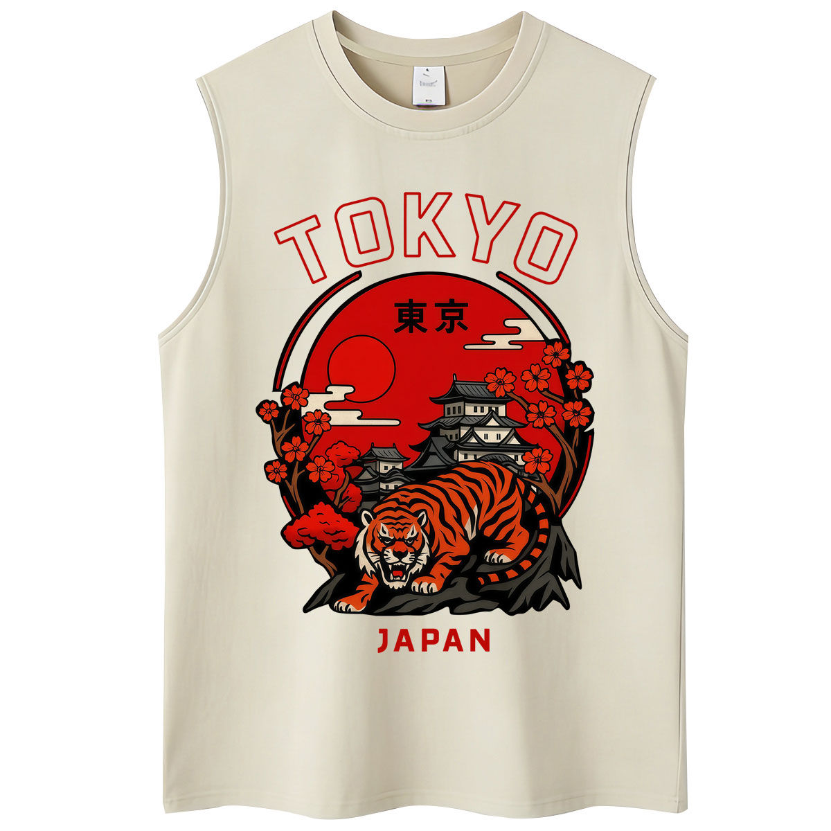 Vintage Fashion In Tokyo - Майки в японском стиле Tokyo Tiger