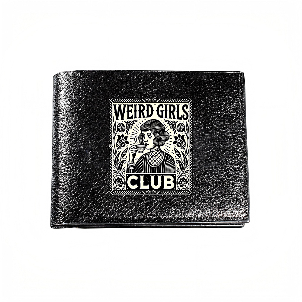 Vintage Fashion Club Photos - Винтажный мужской кошелек Weird Girls Club,