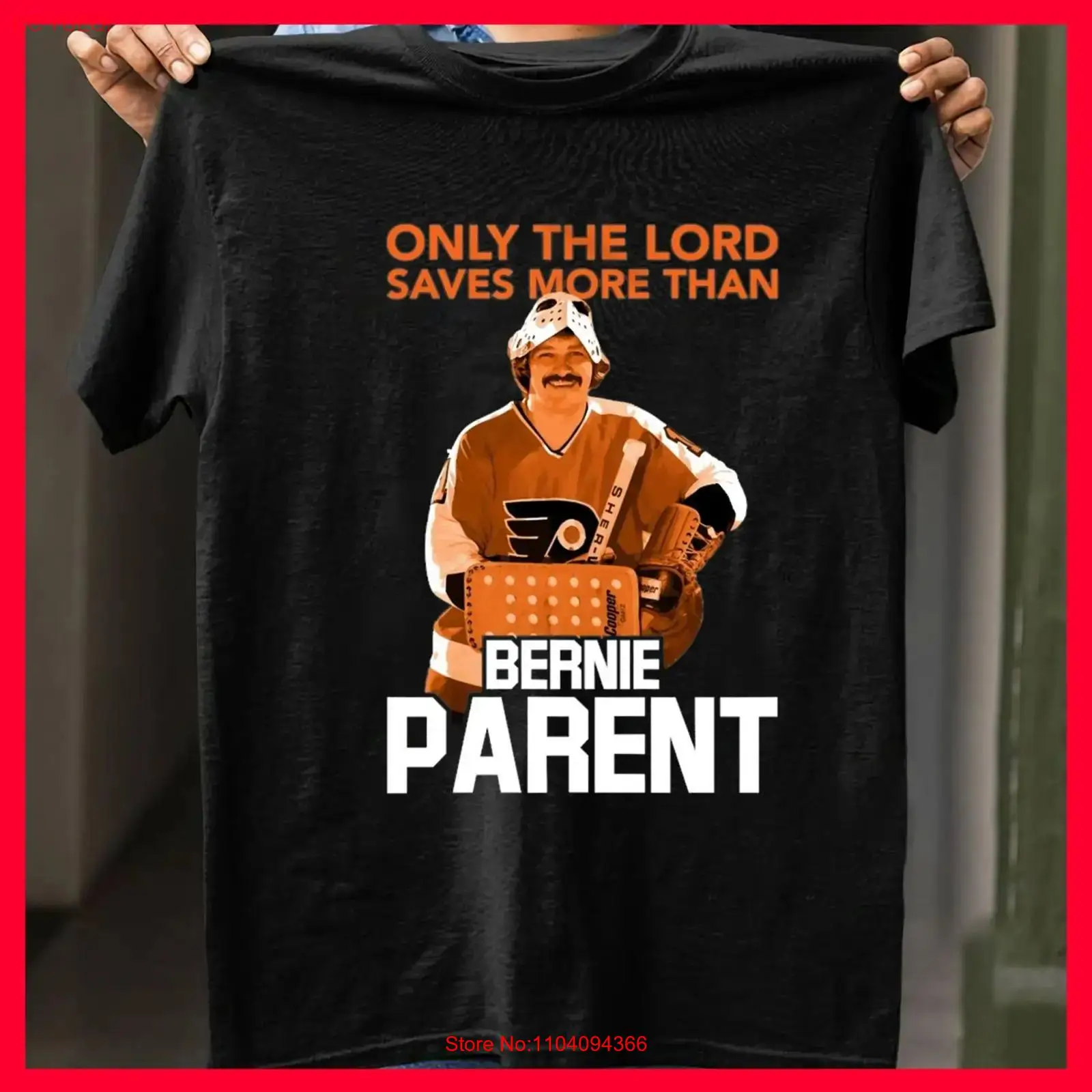 Vintage Fashion For Sale - РАСПРОДАЖА! Мужская футболка Bernie Parent Hockey