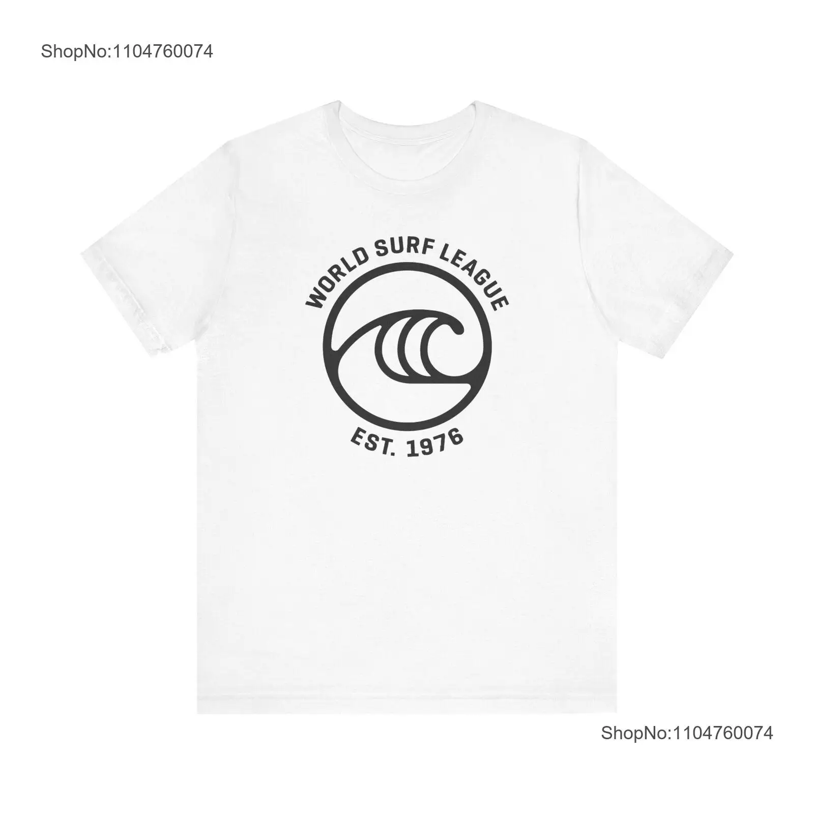 Vintage Fashion World - Футболка из джерси World Surf League,