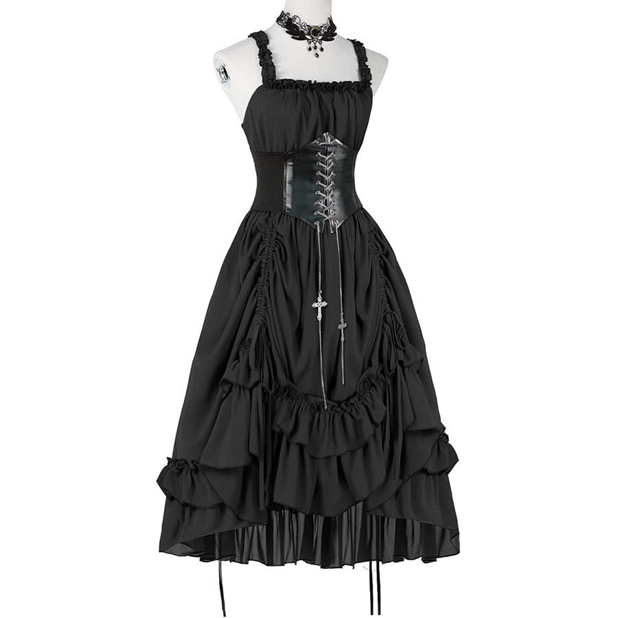 Женское готическое платье-корс – обзор и цена Vintage Fashion Dress