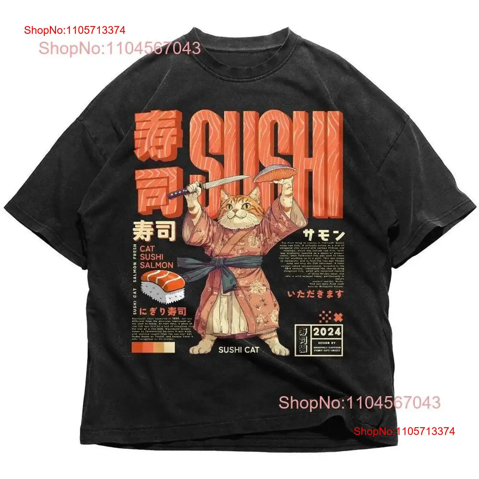 Футболка Sushi Cat в японском  – обзор и цена Vintage Fashion In Tokyo