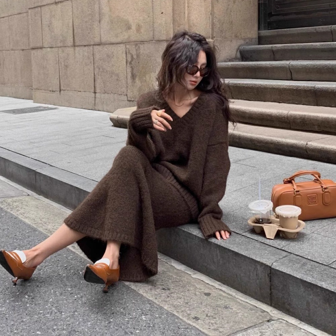Винтажный вязаный комплект из  – обзор и цена Vintage Fashion Pieces