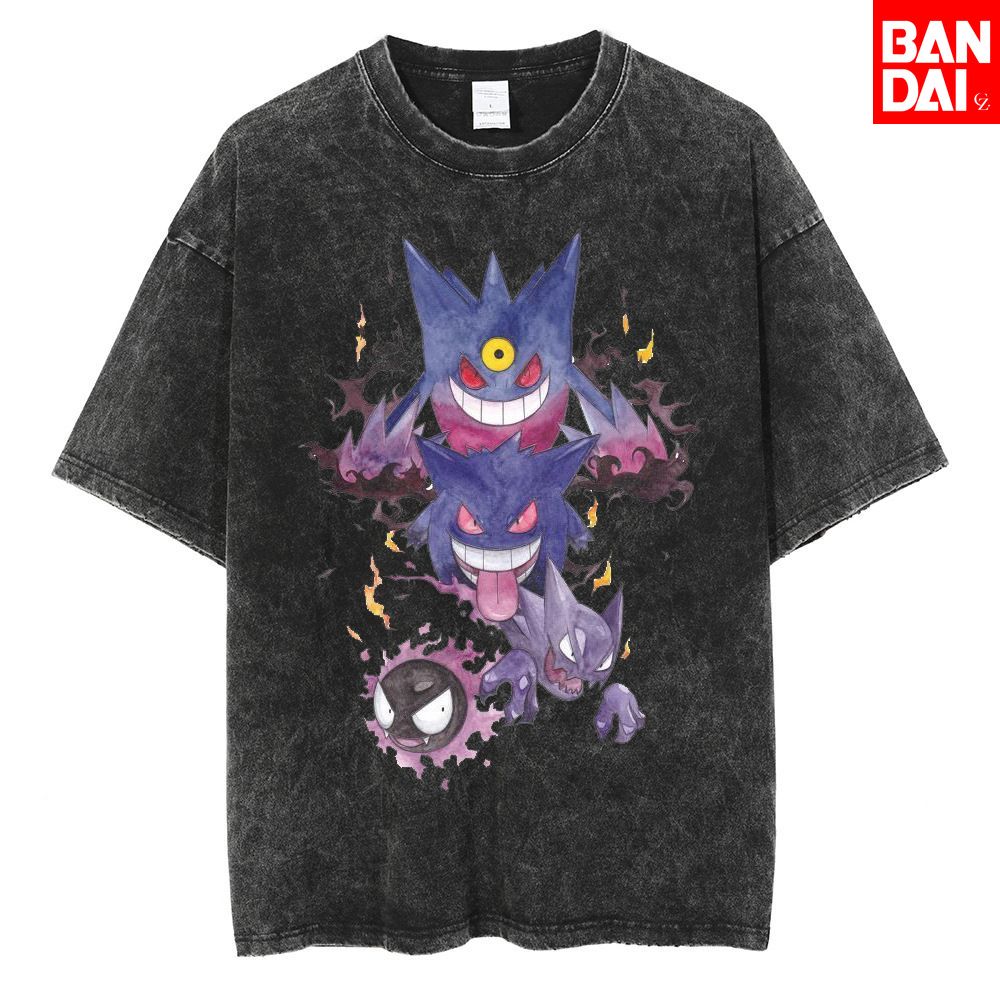 Мужская футболка Pokemon Gastl – обзор и цена Fashion Y Vintage