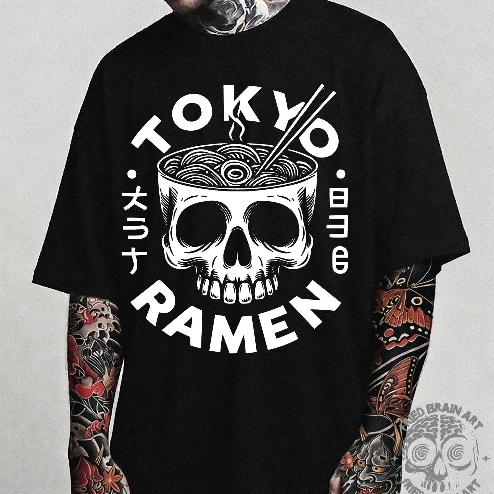 Футболка Tokyo Skull Ramen T S – обзор и цена Vintage Fashion In Tokyo