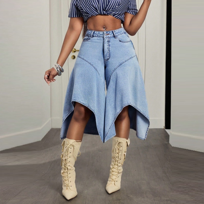 Женские джинсовые шорты с асим – обзор и цена Denim Skirt Midi Vintage