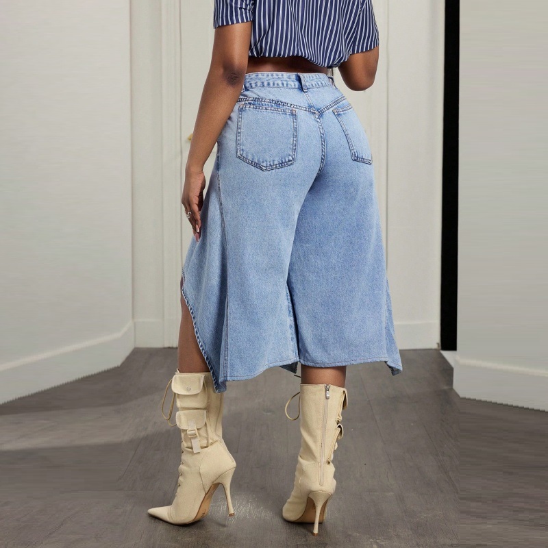 Женские джинсовые шорты с асим – обзор и цена Denim Skirt Midi Vintage
