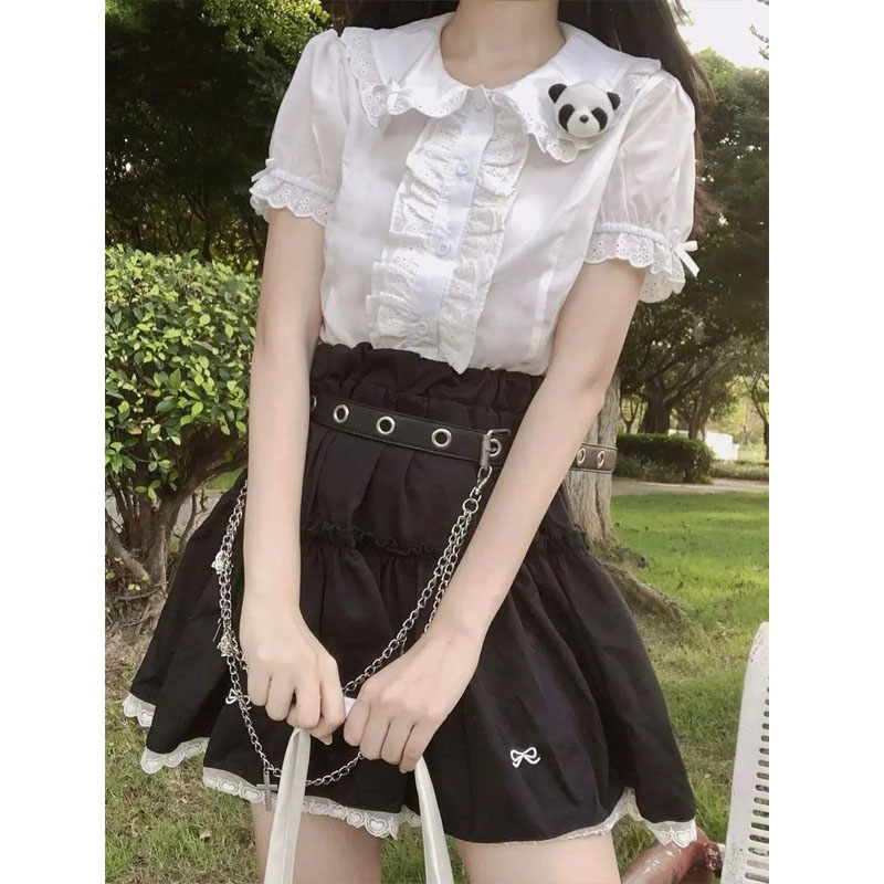 Deeptown Kawaii Лолита блузки  – обзор и цена Vintage Fashion Japan