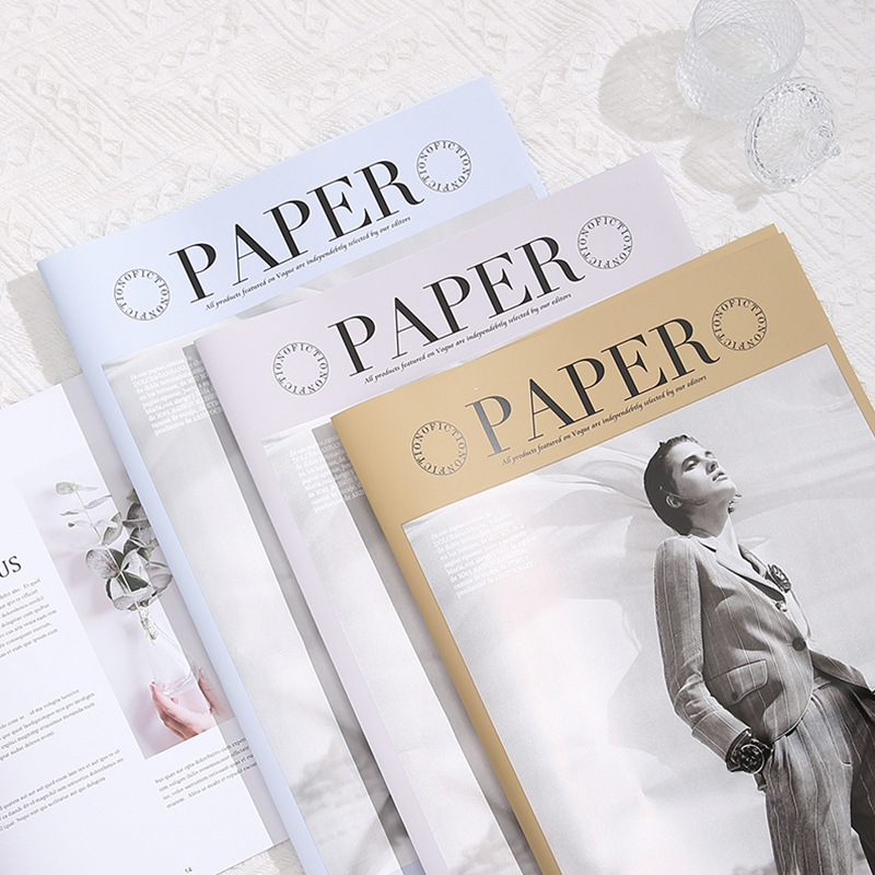 Бумага для упаковки букетов с  – обзор и цена Vintage Fashion Newspaper