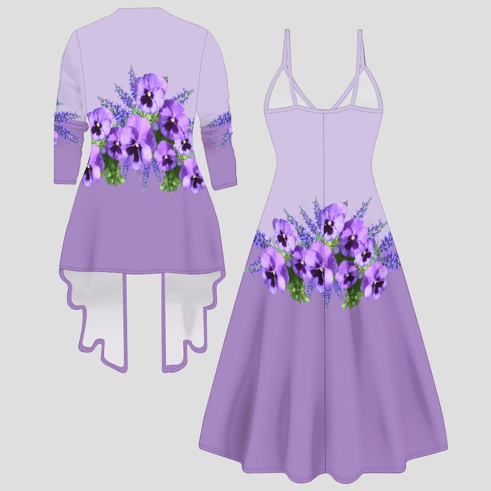 Винтажный комплект из двух пре – обзор и цена Vintage Fashion Pieces