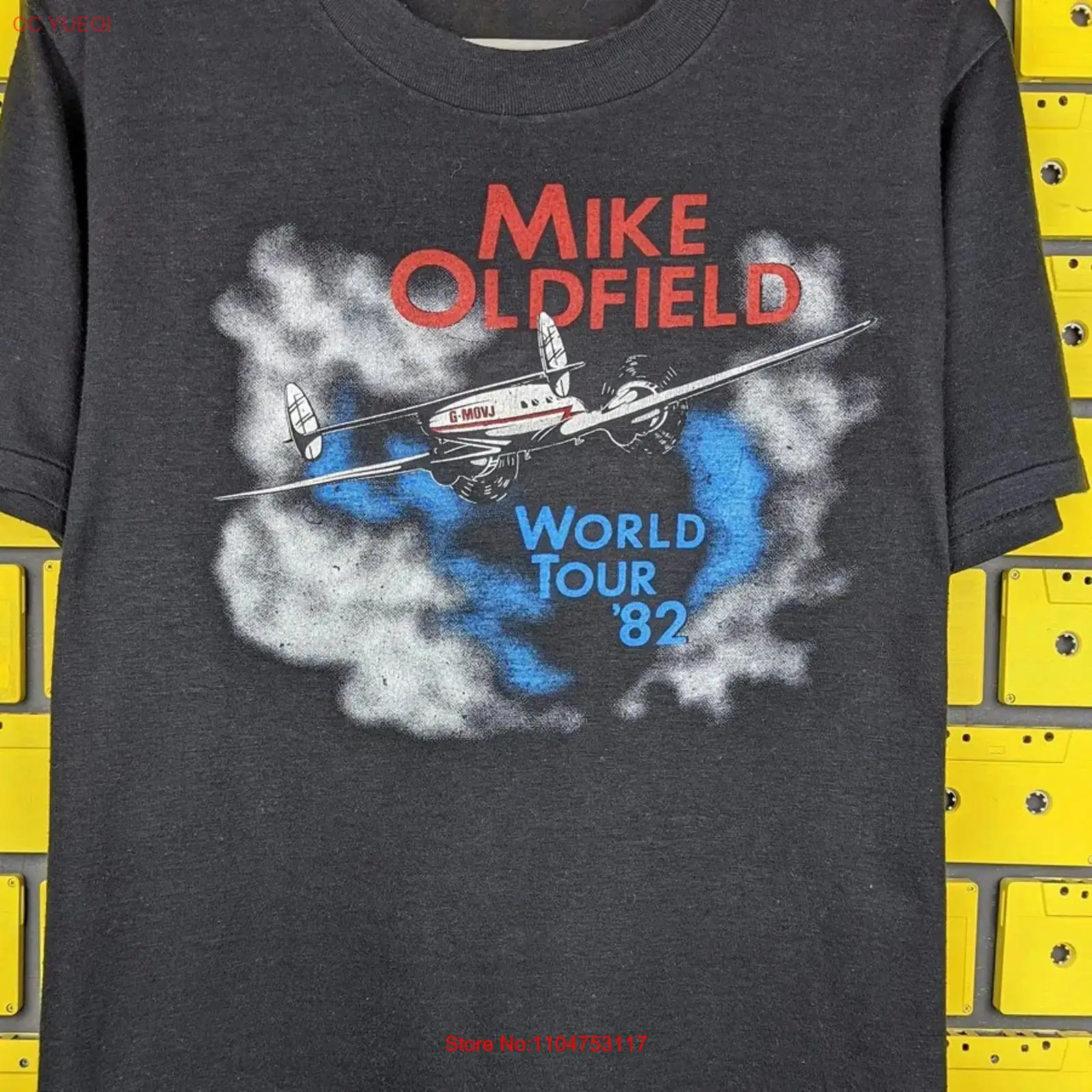 Черная футболка Mike Oldfield  – обзор и цена Vintage Fashion World